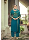 Nikhaar By Woodee Slub Rayon Kurti With Bottom Dupatta